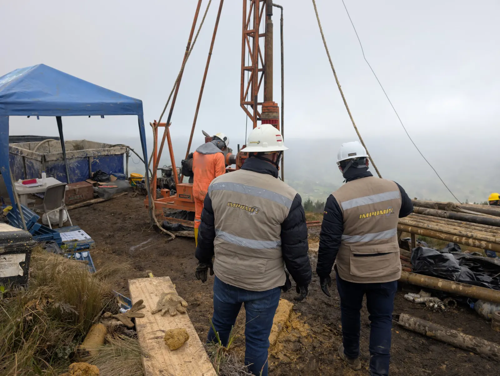 Trabajo en campo Impomin